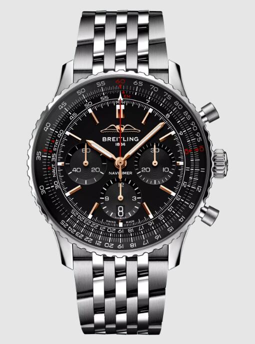 Review Breitling NAVITIMER B01 CHRONOGRAPH 43 KOREA LIMITED EDITION Replica watch AB01381C1B1A1
